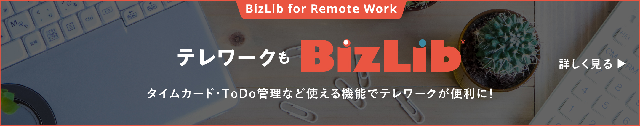 テレワークもBizLib